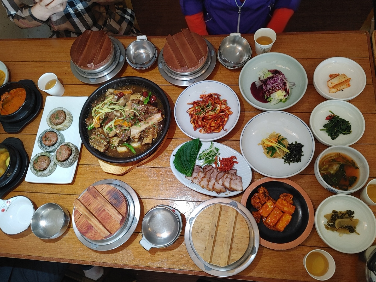 천안 밥집 추천, 밥상 차려주는 집, 밥상 전체 사진