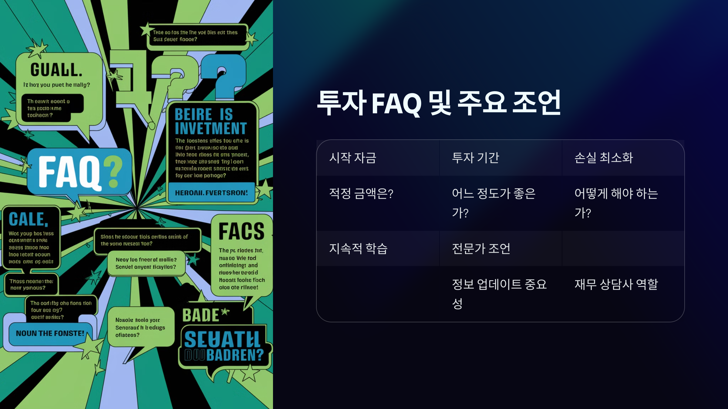 투자와 수익형 자산 만들기