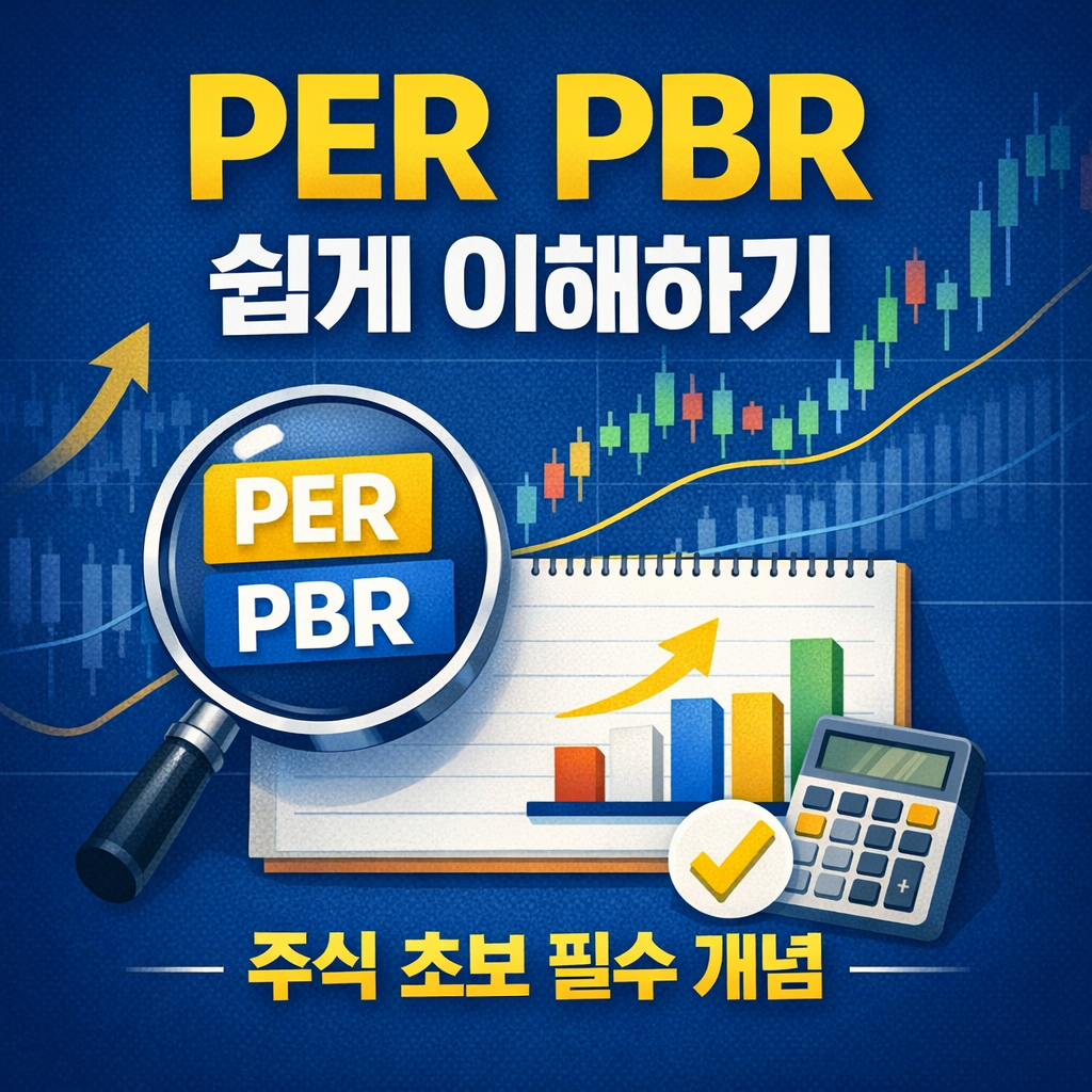 주식 PER PBR이란? 초보자가 꼭 알아야 할 주식 지표