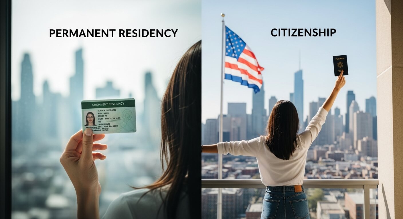 영주권과 시민권의 차이
