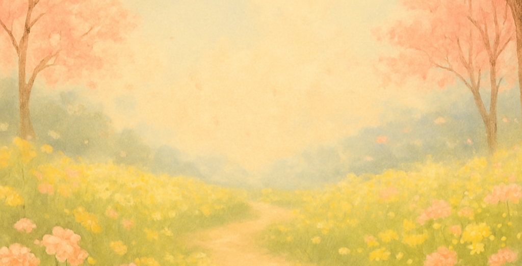 봄날의 시작에게