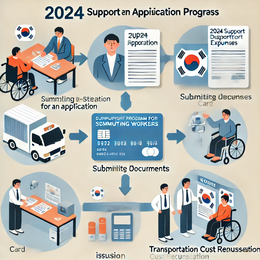 중증장애인 출퇴근비용 지원 신청 절차 단계별 안내