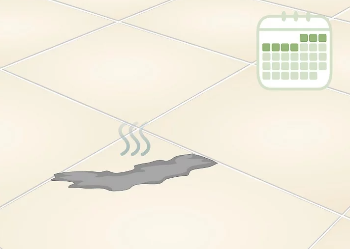 에폭시가 완전히 마를때 까지 7일 정도 기다린다.