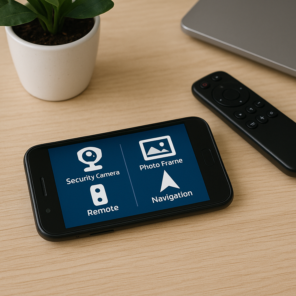 중고 스마트폰 활용 관련 사진