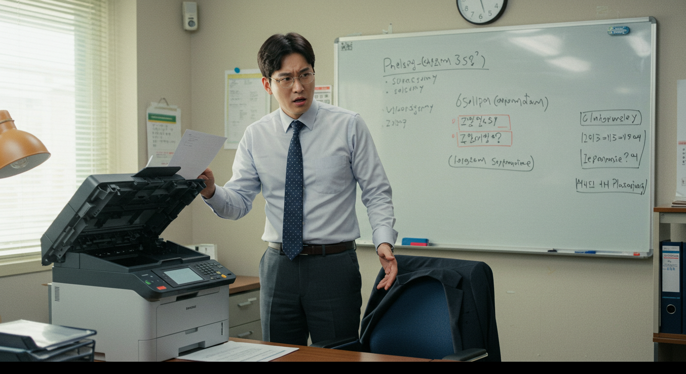 작지만 치명적인 직장인 고통 리스트 (프린터, 엘리베이터, 점심메뉴)