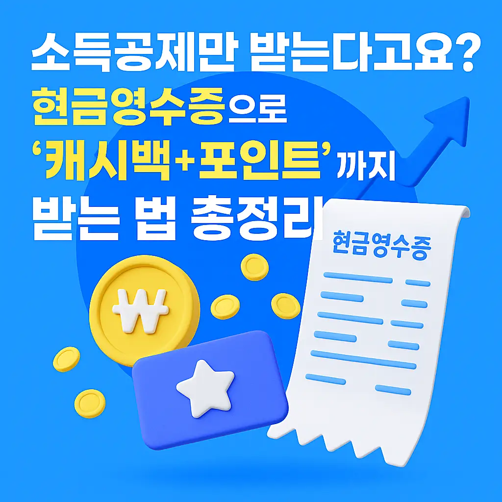 현금영수증 혜택 대표 이미지