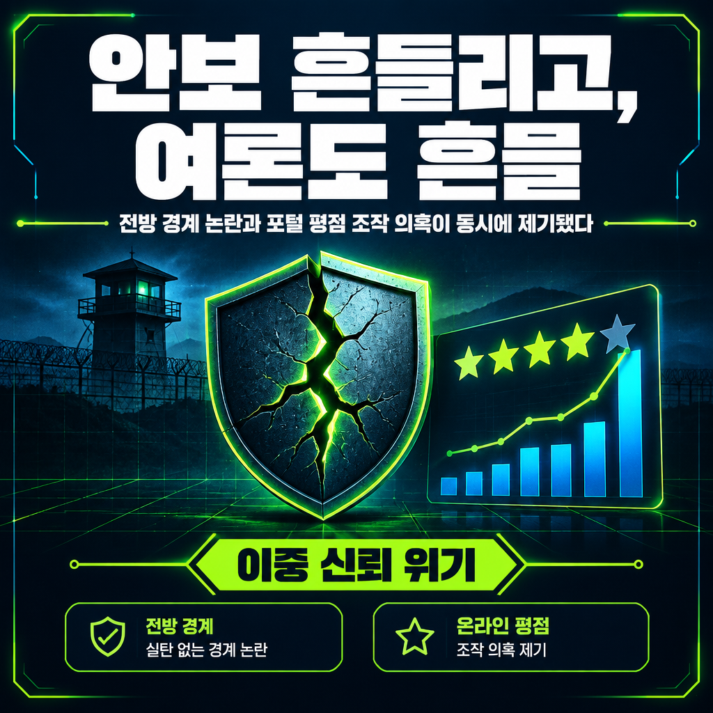 안보 흔들리고, 여론도 흔들