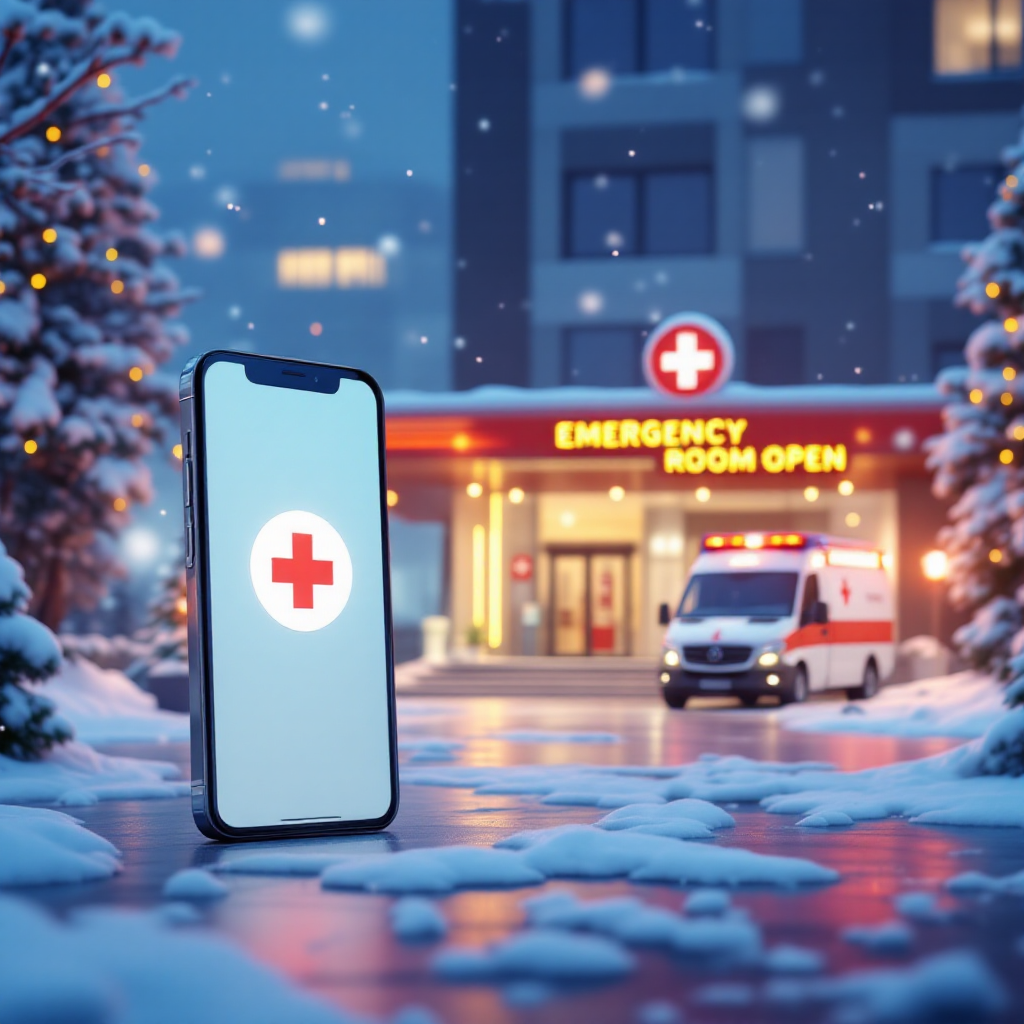 설 명절 연휴 응급실 찾기 이미지