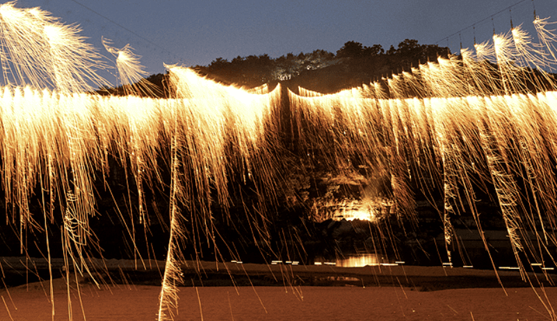 안동 선유줄 불놀이 축제