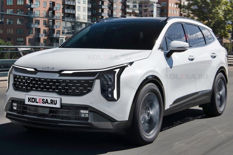 기아 스포티지 페이스리프트 예상도