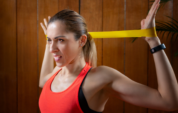 회전근개 어깨통증 세라밴드운동 어깨운동 오십견 어깨재활 근육강화 통증관리 자가치료 물리치료