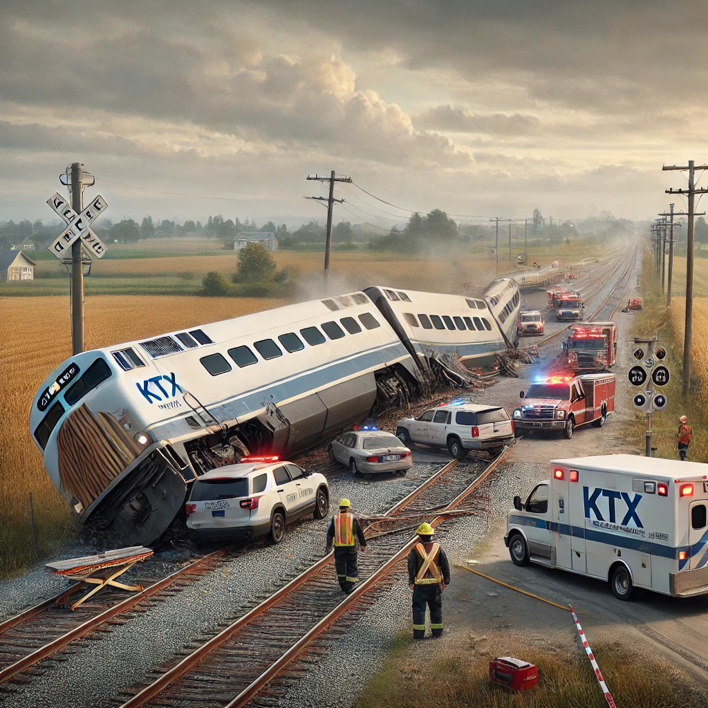 KTX 탈선사고 경위(2024 8월 18일)
