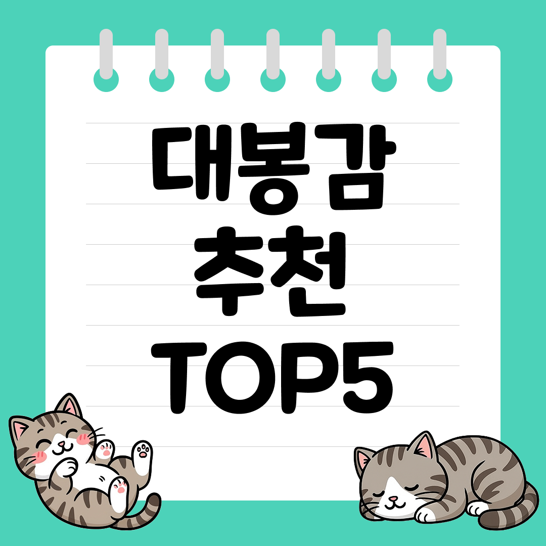 2025년 11월 2주차 쿠팡 대봉감 추천 순위 TOP5