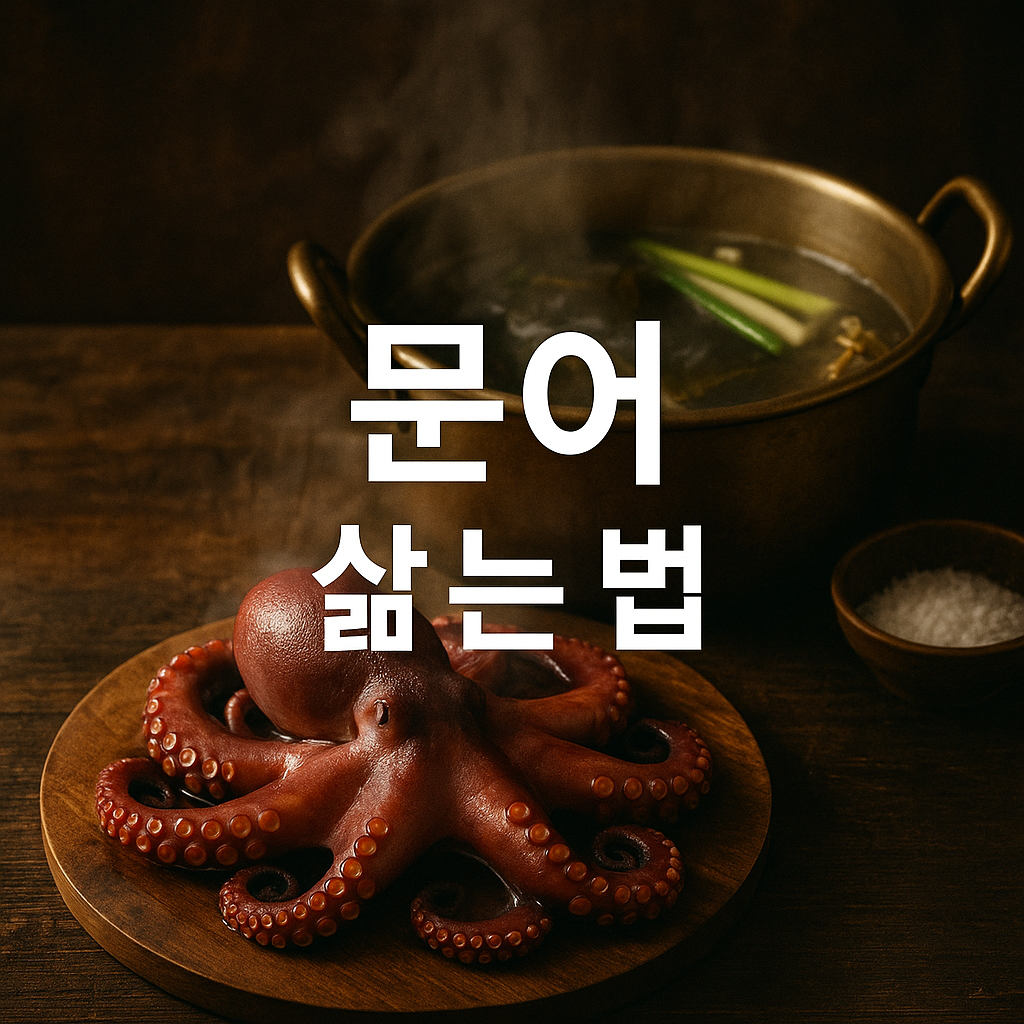 문어 삶는법