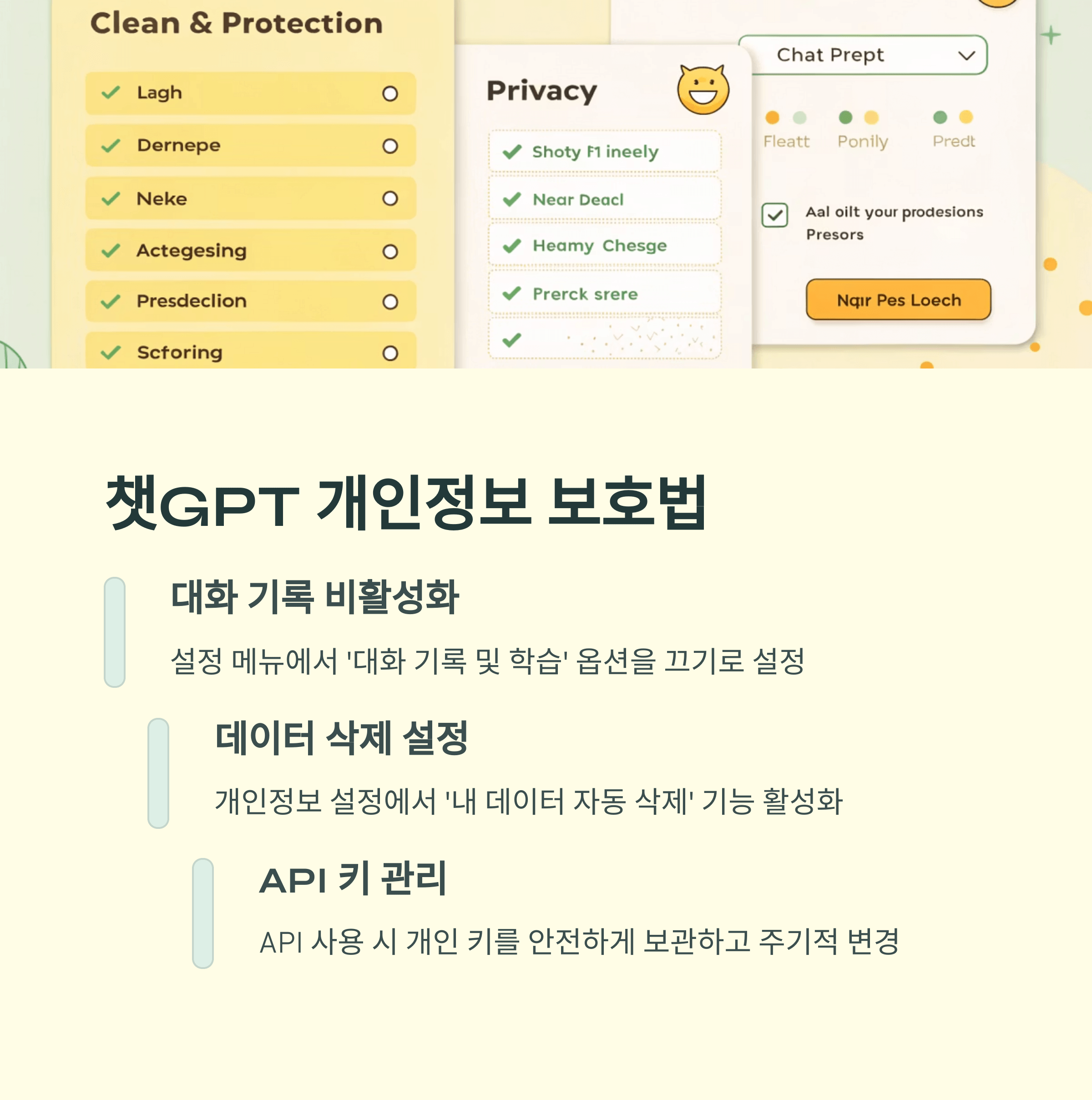 지브리팬도 놀란 ai 설정법, 개인 정보 보호하는 방법