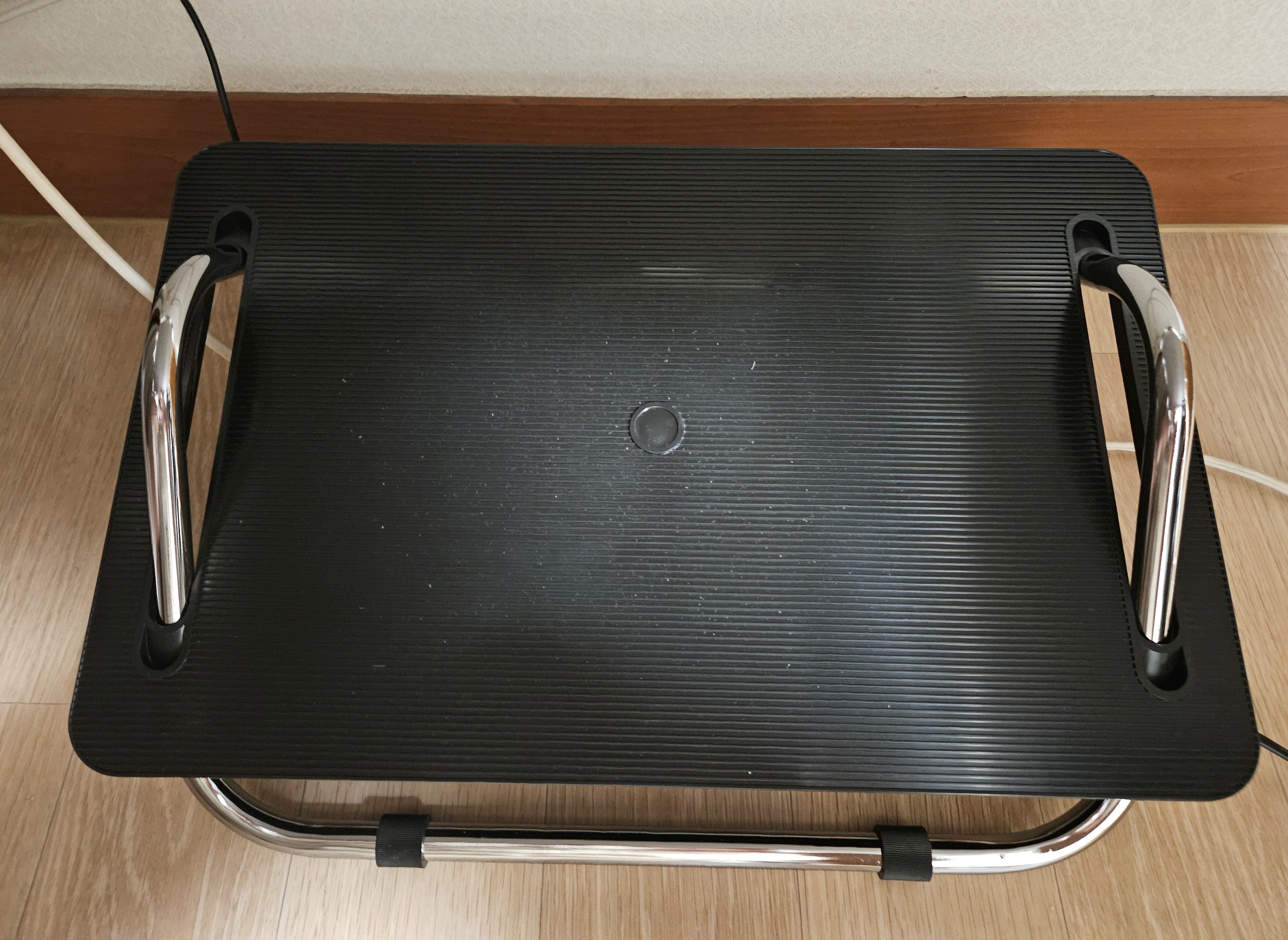 이케아-발받침-다고토-검정색-조립완료