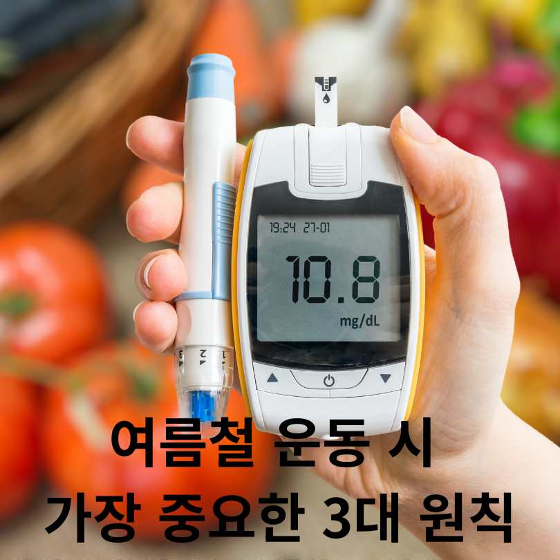 여름철 당뇨 관리 비법