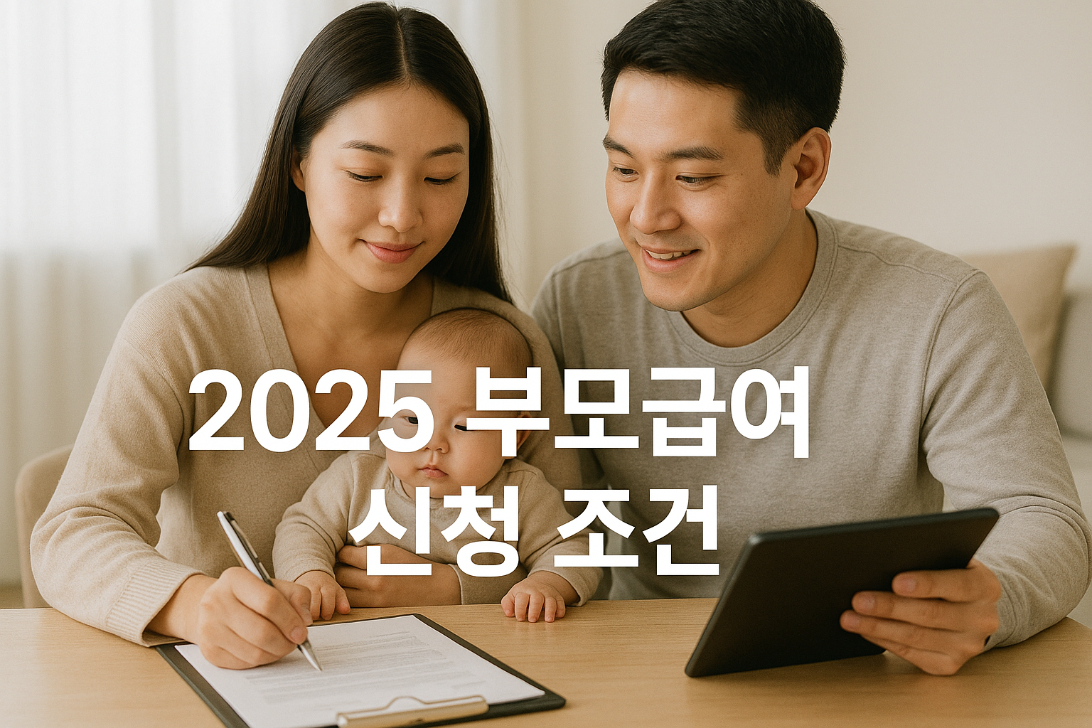 2025 부모급여 신청 조건 관련이미지