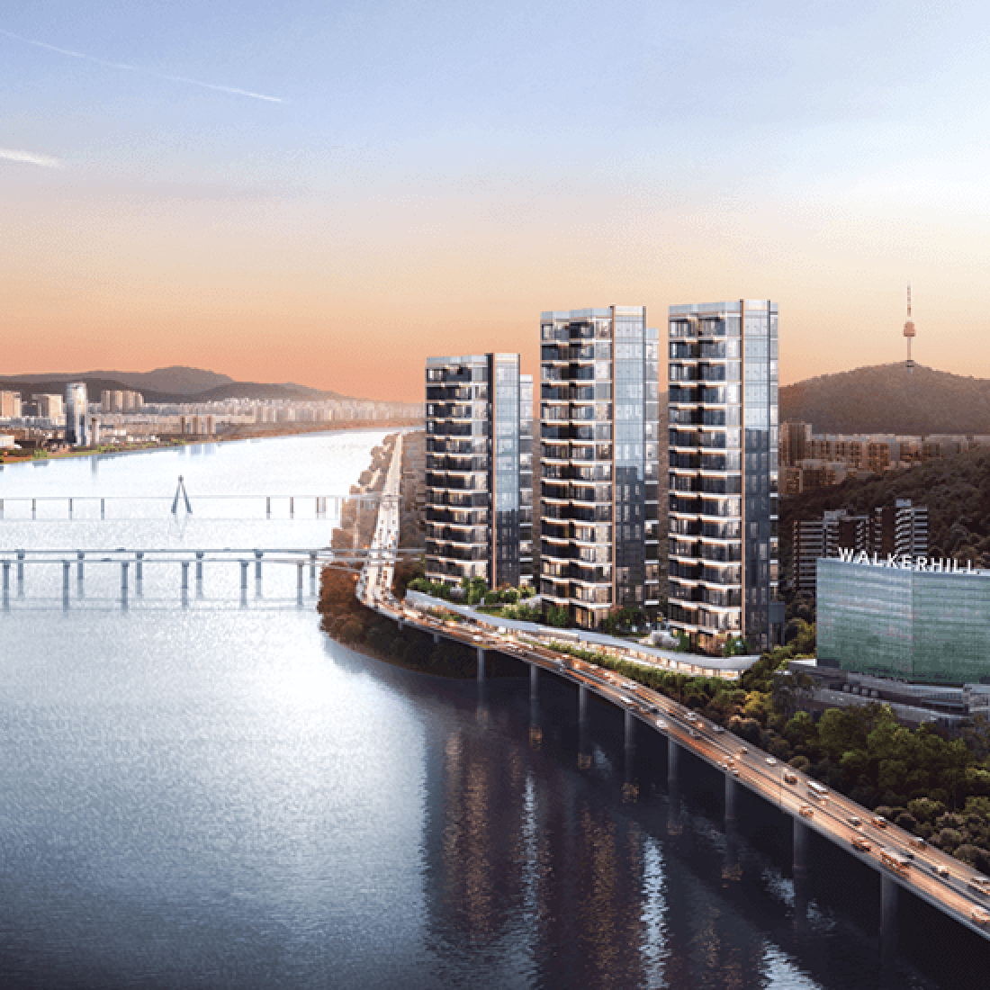 광장동 포제스 한강