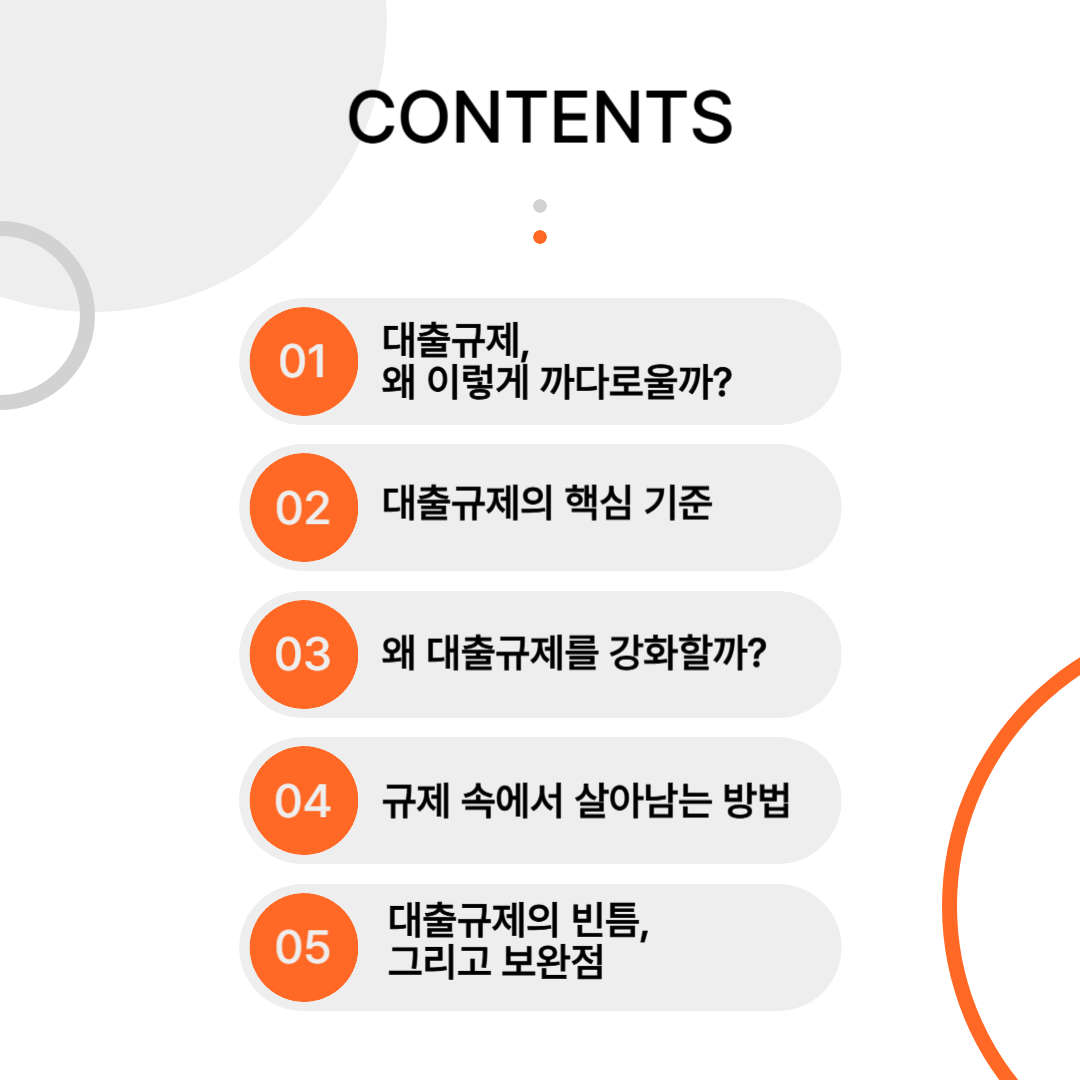 부동산 대출규제