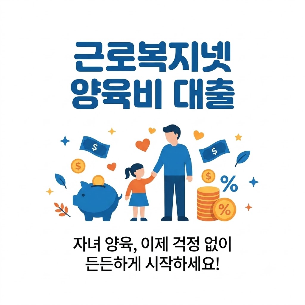 근로복지넷 자녀양육비 대출 생활안정자금 융자 신청방법 썸네일