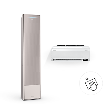 삼성전자 2in1 에어컨 작동 이미지