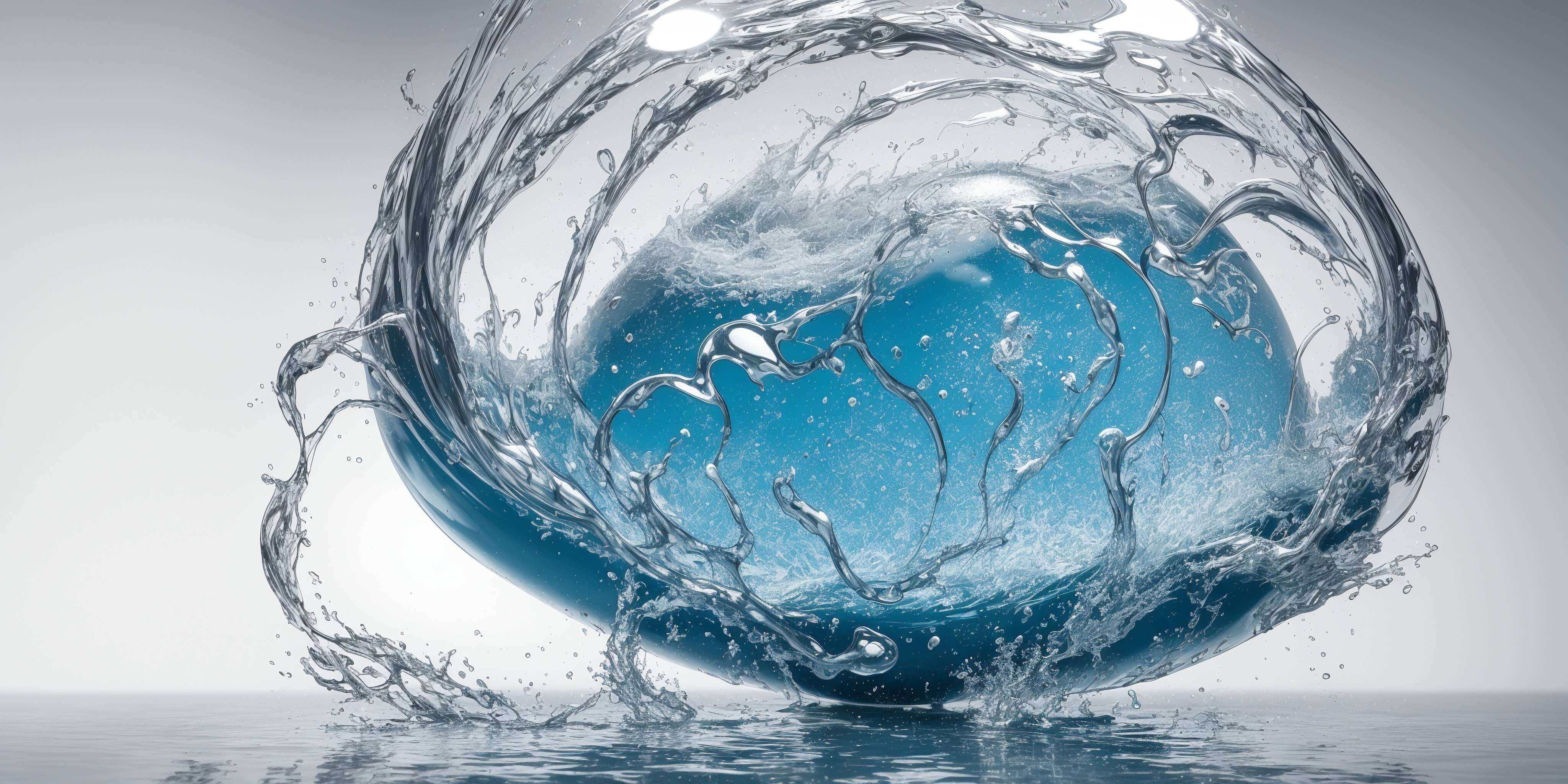 동그란 구체의 물