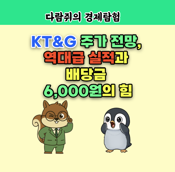 KT&G 주가 배당금
