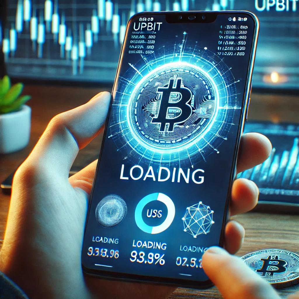 업비트 로딩