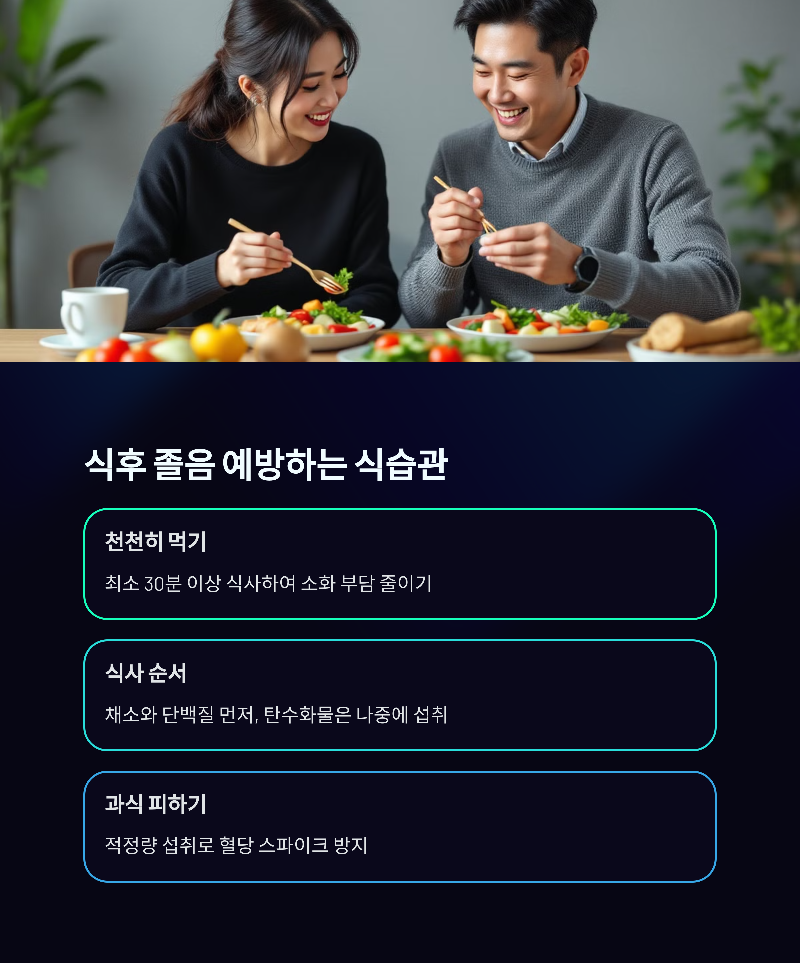 식습관 개선으로 예방하기