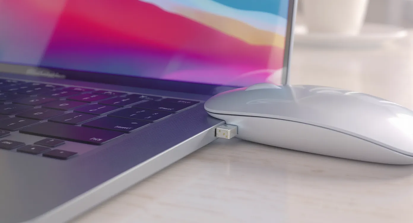맥북에서 마우스 연결