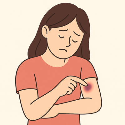 몸에 쉽게 멍이 드는 현상은 빈혈이나 출혈 경향과 관련 있어 코피가 자주나는 이유가 될 수 있어요.