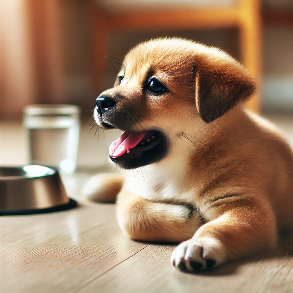 기침이 잦은 강아지