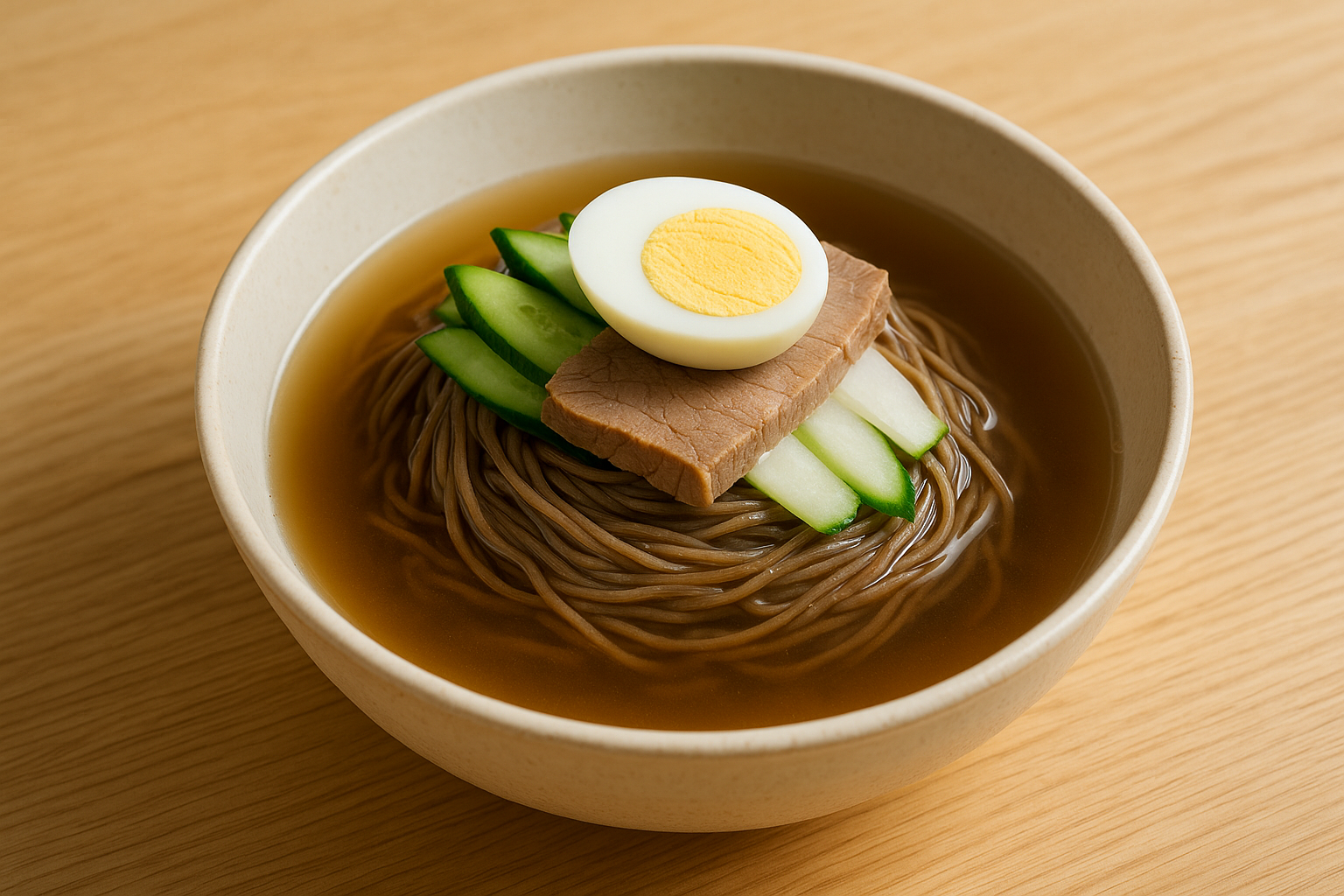 소고기 냉면 육수 레시피