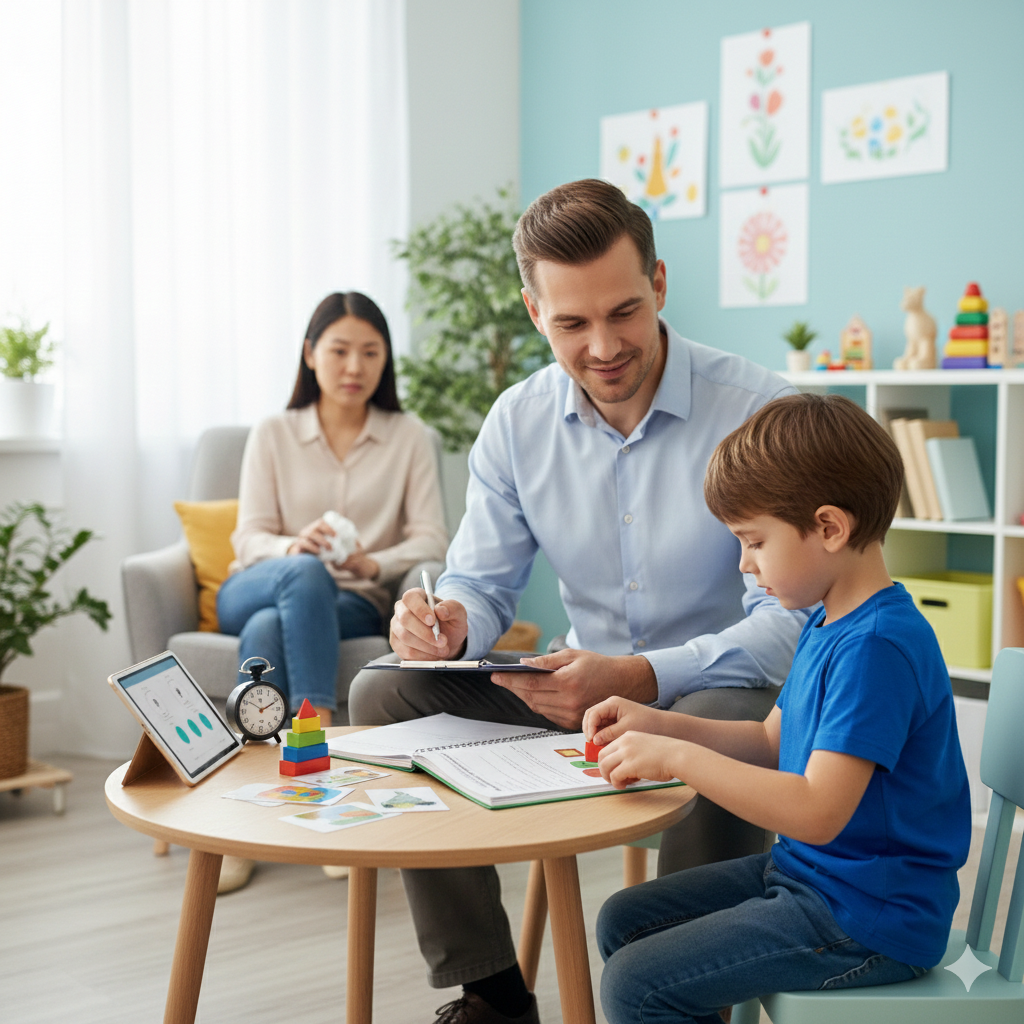 ADHD 증후군 검사 사진