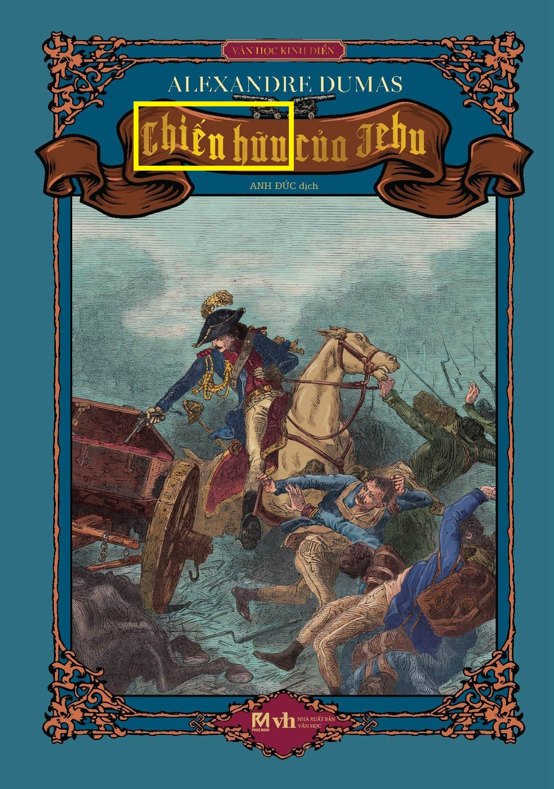 알렉산더 뒤마 &lt;제우의 동료들&gt; 베트남어판 책 커버