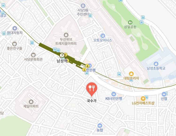 생활의달인 은둔식달 비빔국수거장 달인 사당 맛집 정보