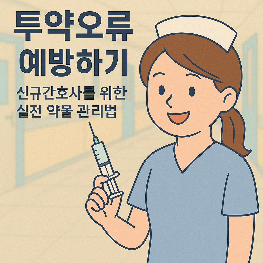 투약오류 예방하기: 신규간호사를 위한 실전 약물 관리법