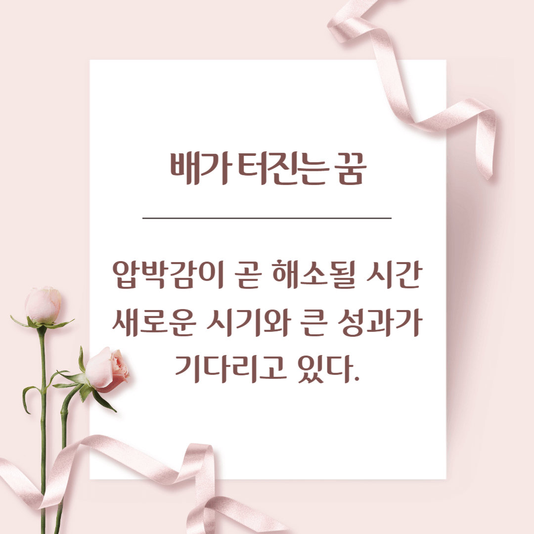 임신꿈해몽