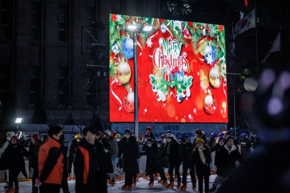 서울광장 스케이트장4