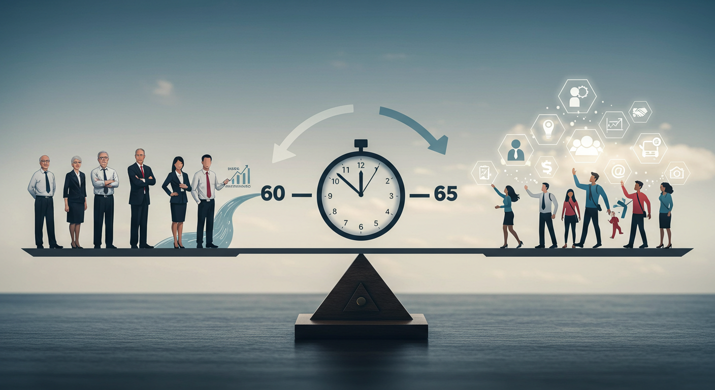 정년 연장의 세대 갈등