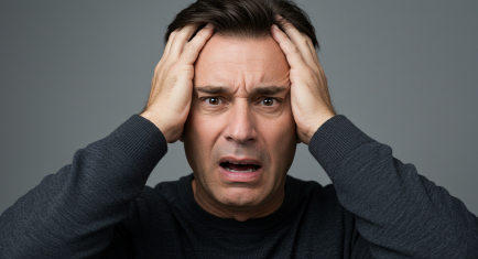 어지러움을 느끼는 사람