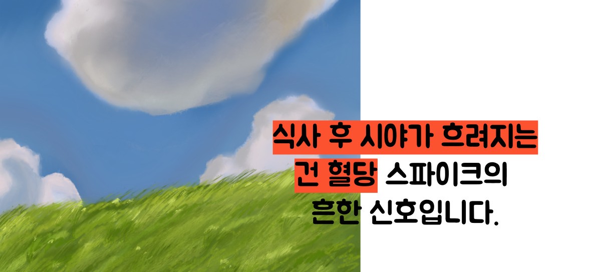 혈당 스파이크 증상