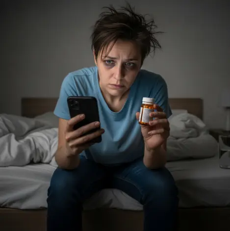 건강검진 전날 밤에 잠 안 와서 수면제