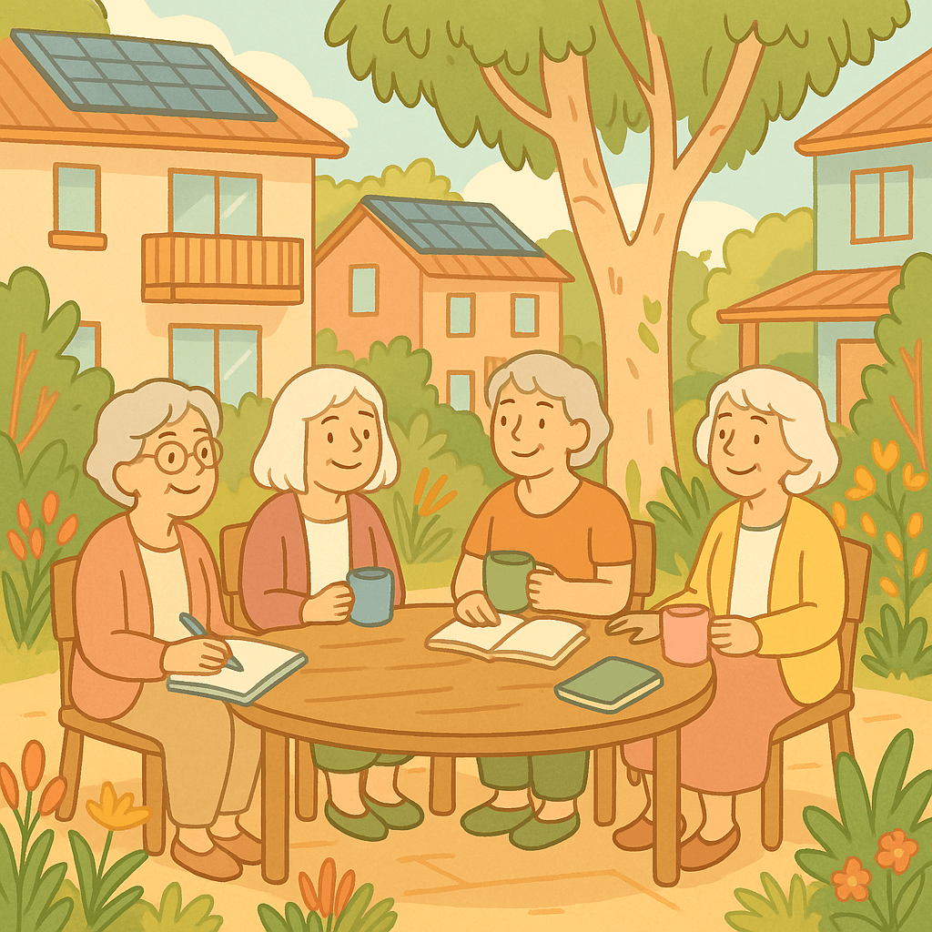 호주 멜버른의 Murundaka Cohousing, 다세대 공동체 속에서 여성 노후의 길을 찾다