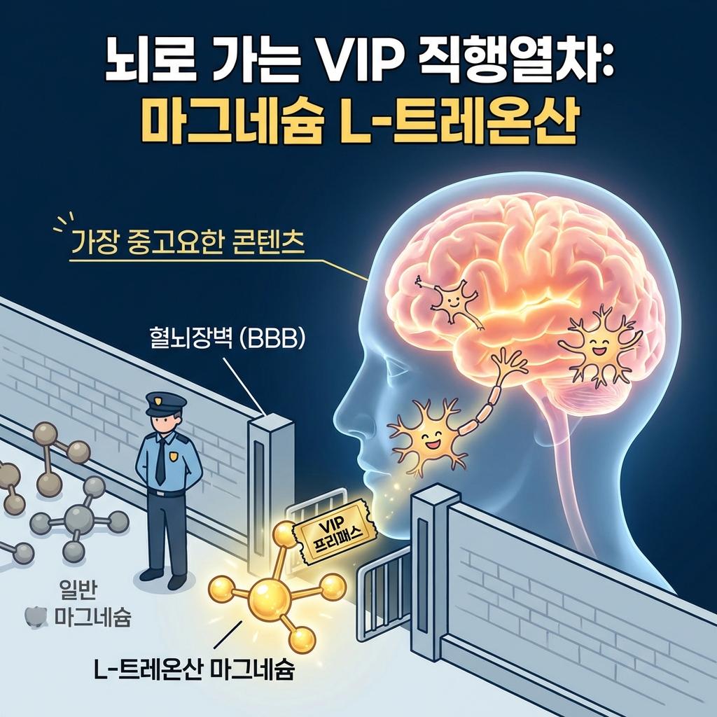 뇌 신경세포들의 활발한 소통을 상징하는 이미지
