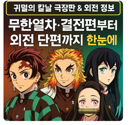 귀멸의 칼날 극장판 무한열차 결전편 관련 사진