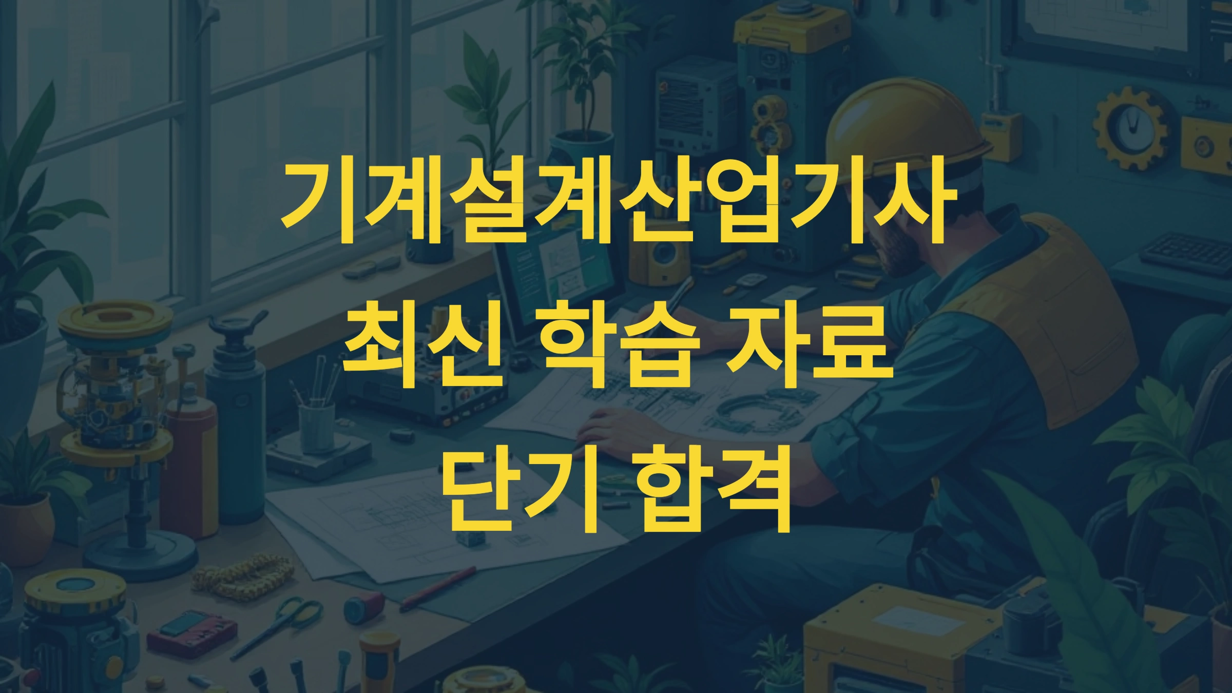 기계설계, CAD, 기계공학, 산업기사, 도면작성, 실기시험, 필기시험, 기출문제, 단기합격, 시험공부