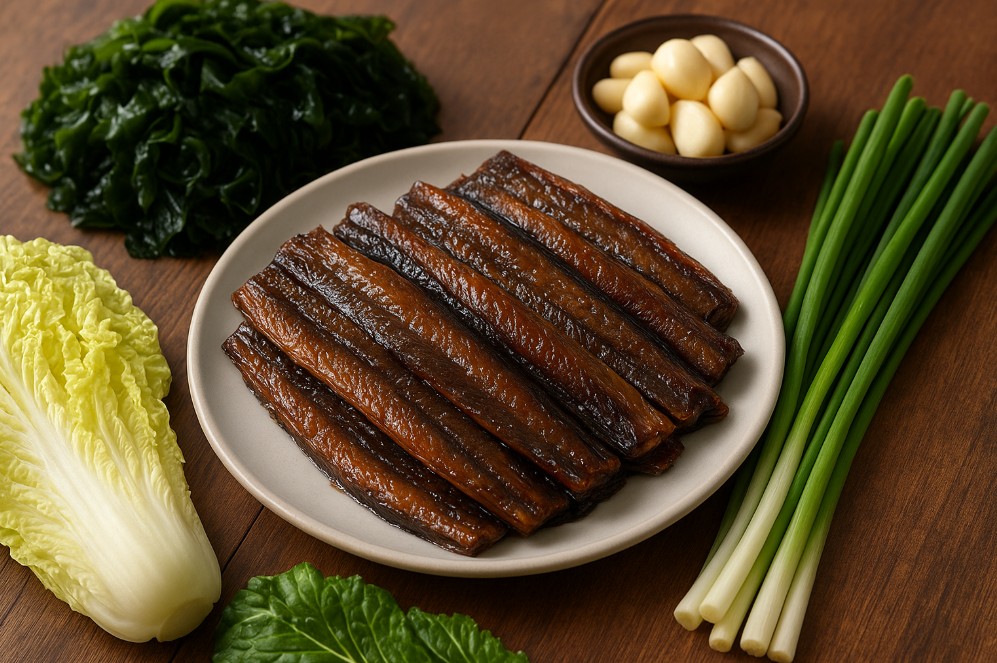 과메기 야채세트 구성 및 역할