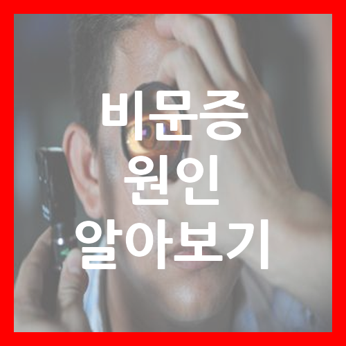 비문증 원인 알아보기